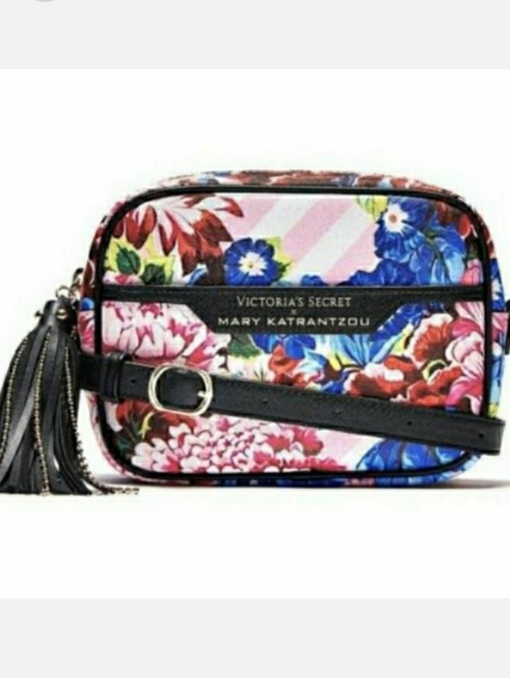 Victoria's Secret Crossbody Bag X Mary Katrantzou Artist NWT 💗 RET $88- - Picture 3 of 10